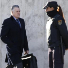 Luis Bárcenas, en la Audiencia Nacional.-JUAN MANUEL PRATS