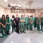 Diez residentes del HUBU se forman mediante cirugía experimental. HUBU