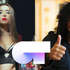 Mimi (Lola Índigo) y Rosana.-EL PERIÓDICO