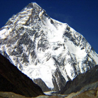 El K2, de 8.611 metros, en el Karakórum (Pakistán).-AFP