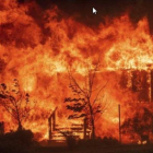 El incendio de California, en Estados Unidos.-EL PERIÓDICO