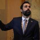 El presidente del Parlament, Roger Torrent.-ACN / MARTA SIERRA