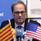 Torra acusa al embajador Morenés de pronunciar un discurso ofensivo y de llamarle mentiroso.-