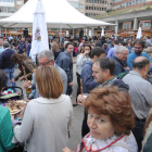 Zona de casetas de la Feria de Tapas en la plaza de España.-ISRAEL L. MURILLO