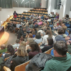 Los especialistas de Atención Primaria mantuvieron una reunión ayer en el Colegio de Burgos de la capital.-ECB