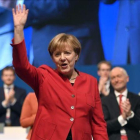 Angela Merkel, en el congreso de la CDU.-AP / MARTIN MEISSNER