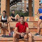 Los atletas del ‘Grupo del Río’ Arce, Gómez, Sánchez y Campo podrán entrenar al aire libre en los próximos días , ECB