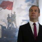 El hasta ahora primer ministro ruso, Dmitri Medvédev.-YEKATERINA SHTUKINA (AFP)
