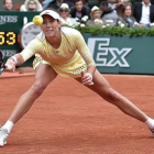 Muguruza durante la final.-EFE