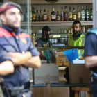 Registro en el café Santa Lucía, calle Mallorca núm. 270.-DANNYA CAMINAL