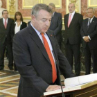 José Antonio Sánchez, nuevo presidente de RTVE, jura el cargo en el Congreso.-FOTO: Rtve