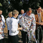 Un momento de la presentación del certamen en Burgos, con algunos de los chefs burgaleses que participarán en él.-ECB