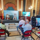 El consejero de Cultura de la Junta de Castilla y León, Gonzalo Santonja, participó en la cuarta jornada del Foro para el Desarrollo Estratégico de Burgos organizada por el grupo municipal de Vox. ECB