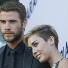 Una imagen de archivo de Liam Hemsworth y Miley Cyrus.-MARIO ANZUONI