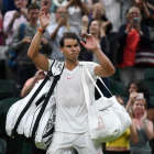 Nadal abandona la pista a la espera del desnlace final de mañana.-EFE
