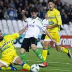 La Arandina logró un meritorio empate el domingo ante el Racing de Santander.-www.realracingclub.es