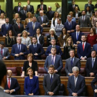 El Congreso de los Diputados ha guardado un minuto de silencio en homenaje a Rita Barberá, fallecida este miércoles en Madrid.-ANDREA COMAS/REUTERS