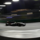 El mexicano Esteban Gutierrez, en el GP de Singapur.-EFE / WALLACE WOON