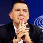 Otegi, en noviembre pasado, en Bruselas.-EFE / JAVIER ALBISU