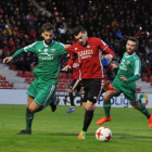 Yanis fue el autor del tanto del Mirandés en el terreno de juego del Gernika-ViveMiranda