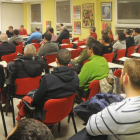 Ímagend e la reunión informativo que se produjo ayer por la tarde en la Delegación.-ISRAEL L. MURILLO