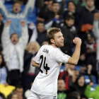 Asier Illarramendi celebra un gol del Real Madrid en diciembre de 2013-AGUSTIN CATALAN
