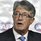 Mike Fitzpatrick, presidente de la Liga de Fútbol Australiana.-EFE / JULIAN SMITH
