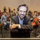 Iván Martín, ayer antes del ensayo.-Santi Otero