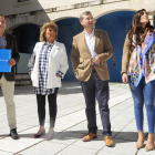 José Antonio Antón, María Cruz Hernaiz, Javier Lacale y Andrea Ballesteros-ISRAEL L. MURILLO