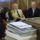 Imagen del juicio celebrado en Valencia sobre el 'caso Fitur' en la que aparecen Francisco Correa y Pablo Crespo, entre otros-MIGUEL LORENZO