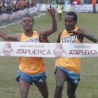 Edris y Merga protagonizaron un apretado sprint en 2014.-SANTI OTERO