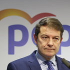 El presidente del PP y candidato a la Presidencia de la Junta, Alfonso Fernández Mañueco. ICAL