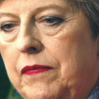 La primera ministra británica, Theresa May.-AP