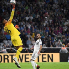 Areola evitó el gol de Alemania.-REUTERS
