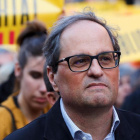 Quim Torra se muestra dispuesto a pactar un referéndum con el gobierno. /-ALEJANDRO GARCIA