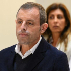 Sandro Rosell en el banquillo de los acusados.-EFE