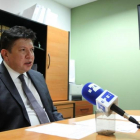 El subprocurador del Estado de México, Germán García, en su despacho en la ciudad de Toluca.-EFE / JOSÉ MÉNDEZ