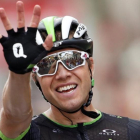 Edvald Boasson Hagen celebra su victoria en la 19ª etapa del Tour de Francia-REUTERS / CHRISTIAN HARTMANN