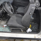 Imagen facilitada por la Policía Nacional de uno de los coches asaltados por los detenidos.-ECB