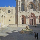 Los socialistas incluyen obras de accesibilidad en la Catedral por la plaza de Santa María.-RAÚL G. OCHOA