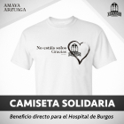 Imagen de la camiseta solidaria. SAN PABLO BURGOS
