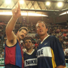 Mike Phillips, durante su etapa como jugador del Barça de baloncesto.-J. M. AROLAS