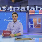 Christian Gálvez, en el plató de 'Pasapalabra'.-