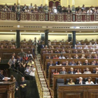 El Congreso de los Diputados, durante el debate de investidura.-DAVID CASTRO