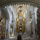 La iglesia de San Esteban es la sede del Museo del Retablo desde los años ochenta.-Raúl Ochoa