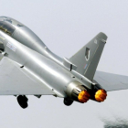 Un Eurofighter, en una foto de archivo.-CARL DE SOUZA