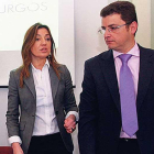 La concejal Carolina Blasco y el gerente del Plan Estratégico, Mario Sanjuán, en una foto de archivo.-RAÚL G. OCHOA