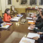 Reunión con los portavoces de los grupos políticos para debatir los planteamientos del nuevo mapa.-SANTI OTERO