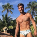 Ricky Martin posa en bañador.-INSTAGRAM