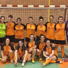 Plantilla del equipo Chigre Astur - Tierra de Lara que milita en el torneo femenino-ECB